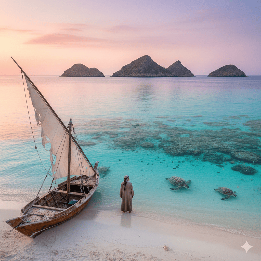 The Dimaniyat Islands: The tale of "Oman's Maldives" and the secret of the ancient seas