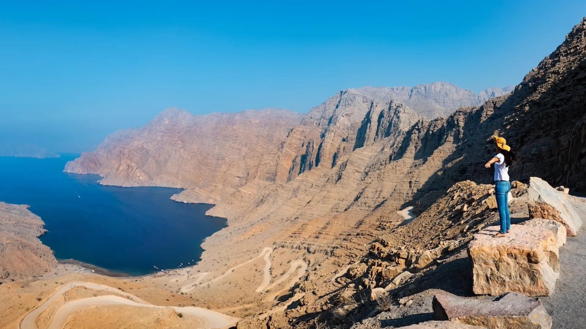 Trekking to the View of Two Seas in Khasab | Dolphin Khasab Tours