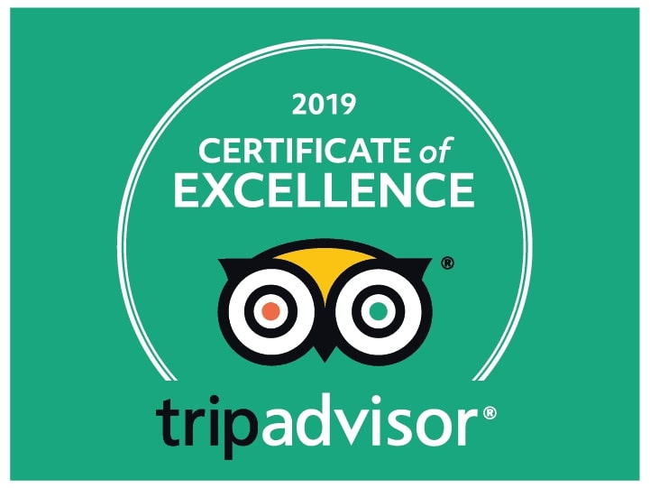 TripAdvisor 2019 Excellence Award